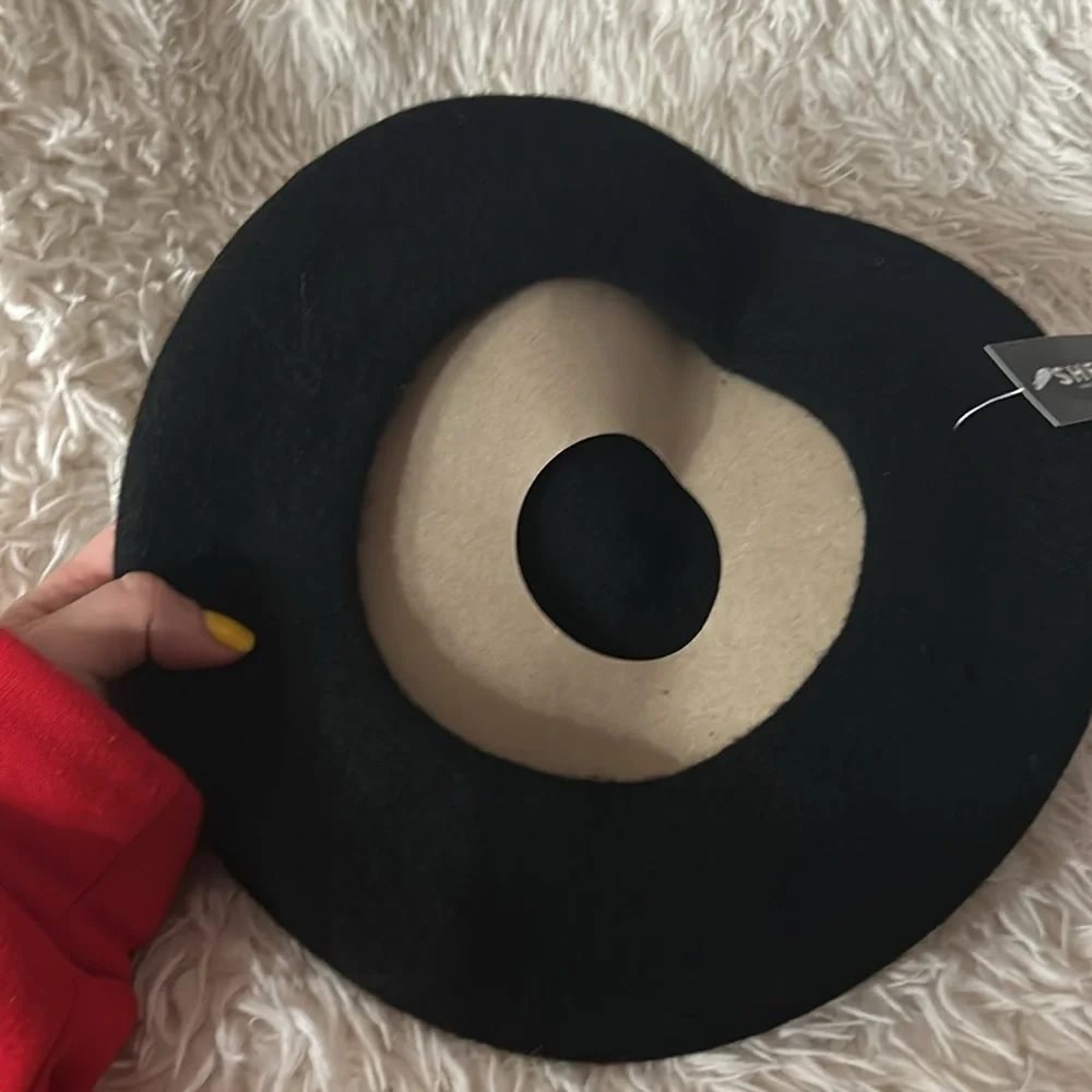 Unisex Classic Black Wool Beret NWT